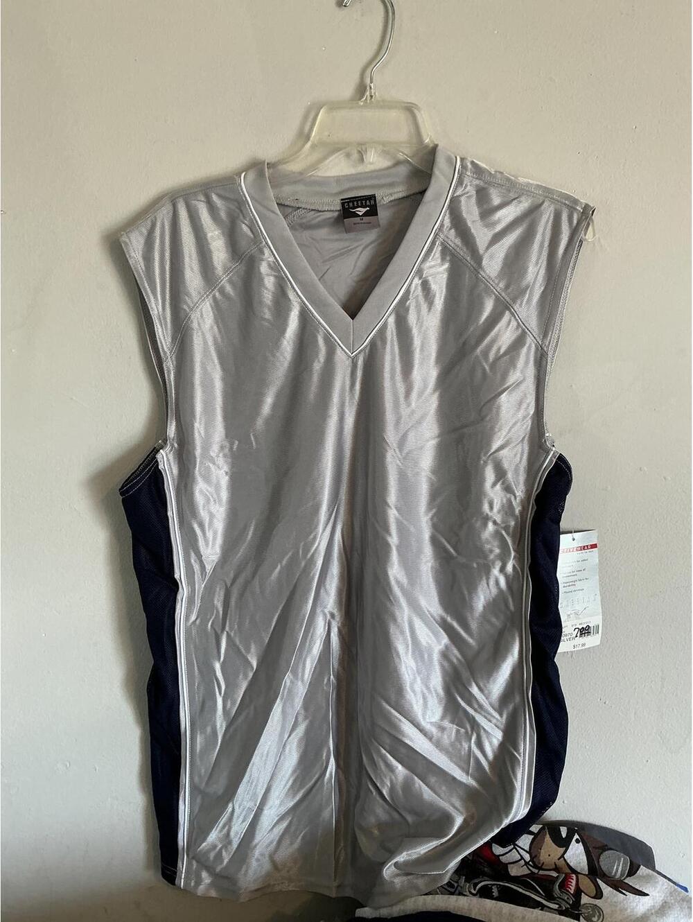Cheetah Activewear Men’s  Sleeveless Athletic Shirt
